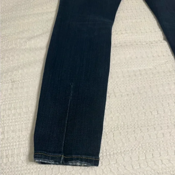 Alice + Olivia Deep Indigo Skinny Jeans - Picture 5 of 12